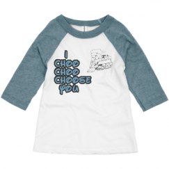 Toddler 3/4 Sleeve Raglan Tee