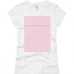 Ladies Slim Fit Basic Promo Jersey Tee