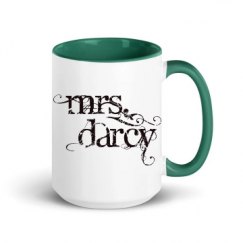 15oz Ceramic Mug with Color Inside