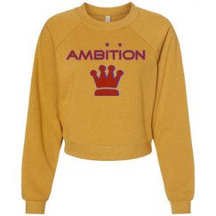 Women's Raglan Pullover Fleece