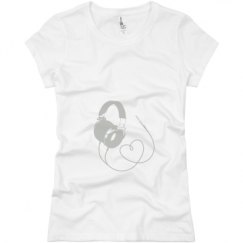 Ladies Slim Fit Basic Promo Jersey Tee
