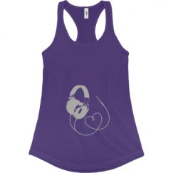 Ladies Slim Fit Racerback Tank Top