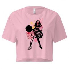 Ladies Festival Cali Crop Top Tee