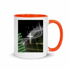 11oz Ceramic Mug with Color Inside