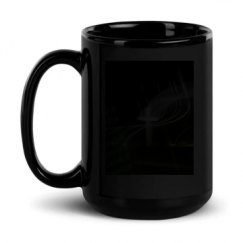 15oz Black Glossy Mug