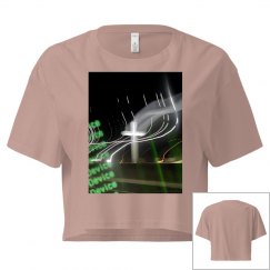 Drive Cross Photo Lucy LaRue Crop Top