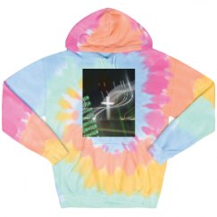 Unisex Tie-Dye Fleece Hoodie
