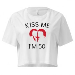 Ladies Festival Cali Crop Top Tee