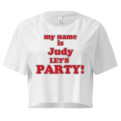 Ladies Festival Cali Crop Top Tee