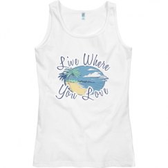 Ladies Semi-Fitted Basic Promo Tank