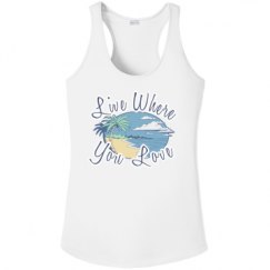 Ladies Athletic Performance Racerback Tank