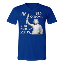 Unisex V-Neck Jersey Tee