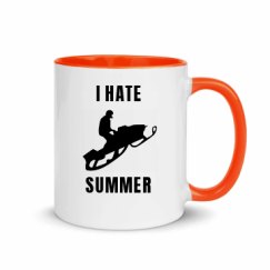 11oz Ceramic Mug with Color Inside