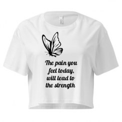 Ladies Festival Cali Crop Top Tee