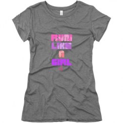 Ladies Slim Fit Super Soft Triblend Tee