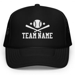 Custom Baseball Team Star Hat