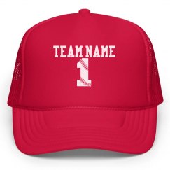 Custom Number Baseball Hat