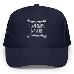 Custom Team Mascot Baseball Hat