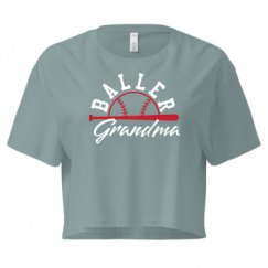 Ladies Festival Cali Crop Top Tee