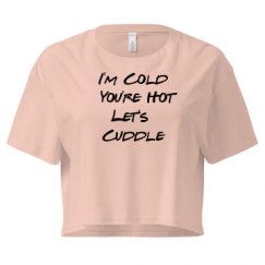 Ladies Festival Cali Crop Top Tee