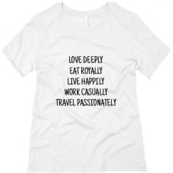 Ladies Relaxed Fit Tee