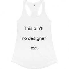 Ladies Slim Fit Racerback Tank Top