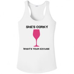 Ladies Athletic Performance Racerback Tank