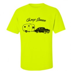 Unisex Ultra Cotton Safety Neon Crewneck Tee