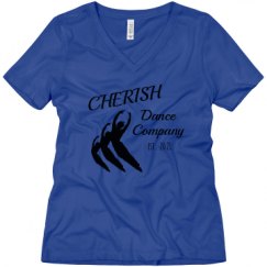 Ladies Relaxed Fit V-Neck Tee