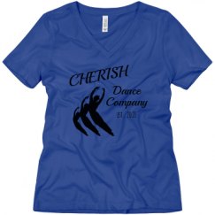 Ladies Relaxed Fit V-Neck Tee