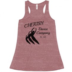 Ladies Flowy Racerback Tank