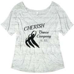 Ladies Flowy Slouchy Tee