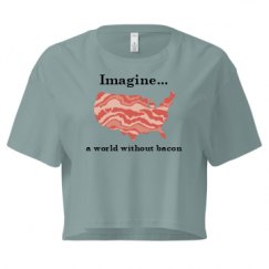 Ladies Festival Cali Crop Top Tee