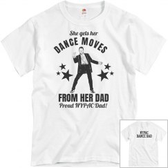 Dance Dad White T