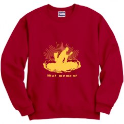 Unisex Film and Foil Crewneck Sweatshirt