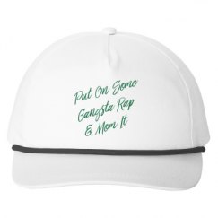 Snapback Five-Panel Rope Hat