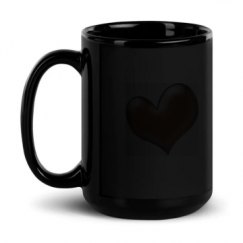 15oz Black Glossy Mug