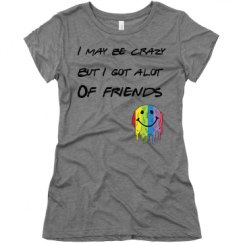 Ladies Slim Fit Super Soft Triblend Tee