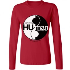 Ladies Relaxed Fit Basic Long Sleeve Tee