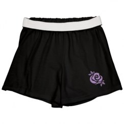 Slim Fit Cheer Shorts