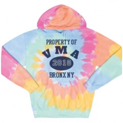 Unisex Tie-Dye Fleece Hoodie