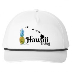 Snapback Five-Panel Rope Hat