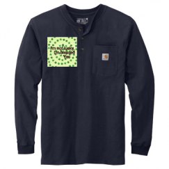 Unisex Carhartt Long Sleeve Henley Tee