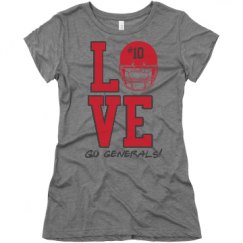Ladies Slim Fit Super Soft Triblend Tee