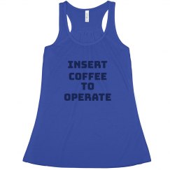 Insert Coffee To Operate
