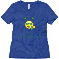 Ladies Relaxed Fit V-Neck Tee