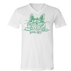 Unisex V-Neck Jersey Tee