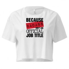 Ladies Festival Cali Crop Top Tee