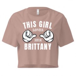 Ladies Festival Cali Crop Top Tee