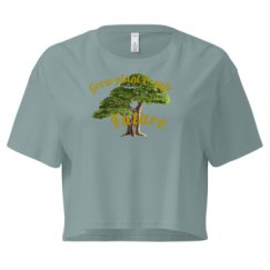 Ladies Festival Cali Crop Top Tee